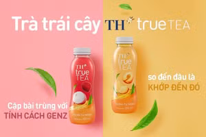 Trà trái cây TH true TEA - cặp bài trùng với tính cách GenZ