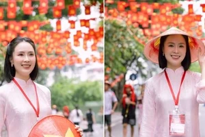 Hồng Diễm gây thương nhớ với vẻ đẹp dịu dàng nền nã, thướt tha trong tà áo dài
