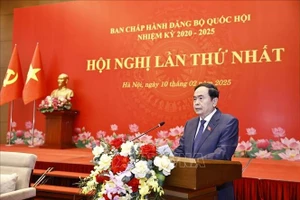 Hội nghị lần thứ nhất Ban Chấp hành Đảng bộ Quốc hội nhiệm kỳ 2020 - 2025