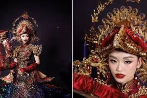 Cận cảnh màn trình diễn trang phục dân tộc hút hơn 30 triệu lượt xem của Yến Nhi