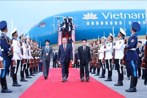 Tổng Bí thư Tô Lâm bắt đầu thăm cấp Nhà nước tới Triều Tiên