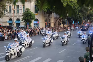 Mãn nhãn màn trình diễn nghiệp vụ, võ thuật vinh danh Công an nhân dân