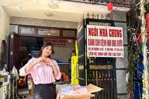Hoa hậu Thiên Ân mang Trung thu sớm đến với bệnh nhi ung bướu