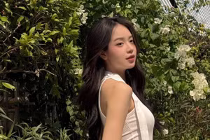 Sắc vóc gây sốt của Hoa hậu Thanh Thủy sau khi tăng 5kg