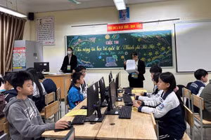 Hơn 80% thí sinh cuộc thi tài năng tin học trẻ quốc tế đạt chuẩn đánh giá