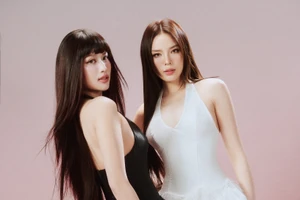 Màn tương tác đẹp mắt của Hoa hậu Kỳ Duyên, Thiên Ân