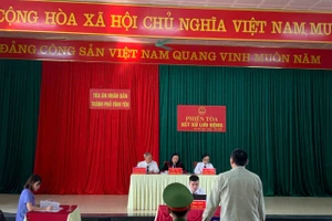 Viện KSND thành phố Vĩnh Yên phối hợp tổ chức phiên tòa lưu động