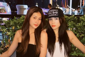 Kỳ Duyên và Thiên Ân diện đồ đôi, thân thiết du lịch nước ngoài