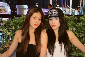 Kỳ Duyên và Thiên Ân diện đồ đôi, thân thiết du lịch nước ngoài