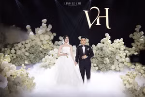 Đỗ Hà ghi điểm 10 tinh tế với lời cảm ơn đến cộng đồng mạng sau lễ cưới cổ tích