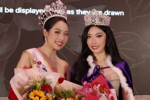 Thanh Thủy đẹp rực rỡ tại chung kết Miss Singapore International 2025