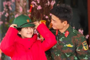 Hòa Minzy chuẩn bị lên xe hoa với chồng Đại úy?