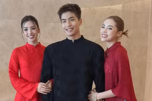 Kỳ Duyên, Tiểu Vy cùng loạt người đẹp xúng xính áo dài diện Tết du xuân