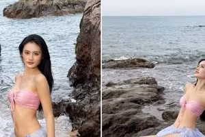 Loạt ảnh bikini nhận ‘mưa’ lời khen của Hoa hậu Ý Nhi