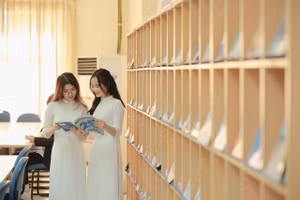 Sinh viên Trường ĐH Thủy lợi.