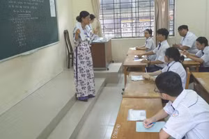 Đề bài thi tự chọn đánh giá đúng năng lực thí sinh