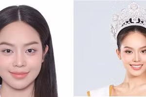 Ngắm ảnh thẻ khiến ai nấy trầm trồ của Hoa hậu Thanh Thủy 