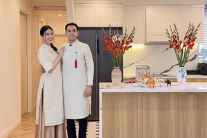 Sao Việt trổ tài bày mâm cỗ tinh tế, sắc màu cúng ông Công ông Táo