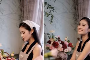 Hoa hậu Ý Nhi hóa 'nàng thơ' dịu dàng, nhan sắc gây sốt mạng xã hội