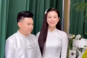 Hoa hậu Đỗ Thị Hà xuất hiện rạng rỡ, chính thức ăn hỏi với bạn trai kín tiếng