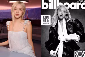 Rosé (BLACKPINK) được vinh danh là nghệ sĩ toàn cầu số 1 năm 2025