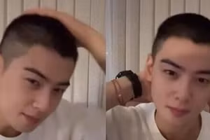 'Nam thần đẹp nhất Hàn Quốc' gây sốt trước ngày nhập ngũ 