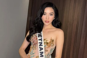 Kỳ Duyên tự tin diện váy xuyên thấu ở Miss Universe 2024