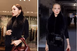 Kỳ Duyên 'đụng hàng' sao Hollywood, đẹp bất phân thắng bại