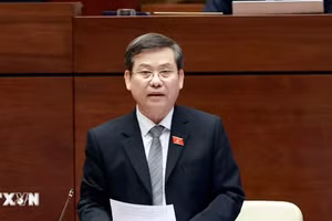 Ông Lê Minh Trí được bầu làm Chánh án Tòa án nhân dân tối cao nhiệm kỳ 2021-2026. (Ảnh: Doãn Tấn/TTXVN)