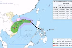 Bão Fengshen gây mưa lớn