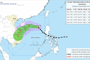 Bão Fengshen gây mưa lớn