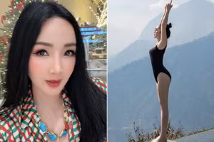 Vóc dáng nuột nà khó tin ở tuổi U60 của Hoa hậu Giáng My