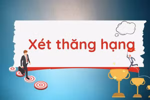 Xét thăng hạng chức danh nghề nghiệp viên chức chuyên ngành TT&TT Báo GD&TĐ
