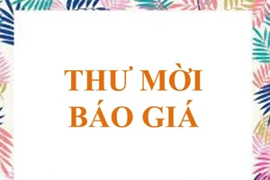 Thư mời báo giá 