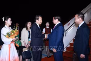 Thủ tướng Phạm Minh Chính bắt đầu chuyến công tác dự Hội nghị thượng đỉnh SCO 2025