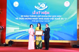 Hành trình 30 năm xây dựng và trưởng thành của Khoa Du lịch học ĐHKHXH&NV