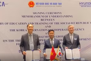 Bộ GD&ĐT ký kết hợp tác với KOICA và Hyundai Motor Group