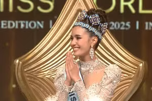 Người đẹp Thái Lan đăng quang Miss World 2025