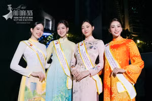 Chiêm ngưỡng màn trình diễn ấn tượng của các Đại sứ Lễ hội Áo dài TPHCM