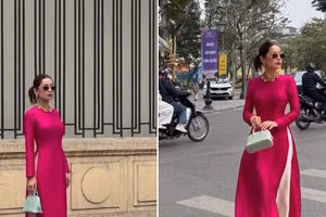 Chi Pu diện áo dài cuốn hút, ghi điểm tuyệt đối 