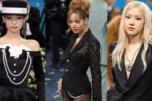 Jennie, Lisa xuất hiện cực cuốn hút, 'ăn đứt' Rosé tại Met Gala 2025