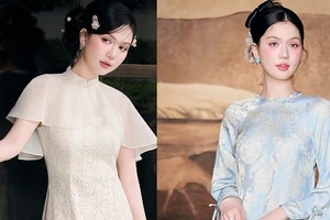 Từ gợi cảm đến dịu dàng, Ngọc Trinh biến hóa duyên dáng với áo dài thời thượng