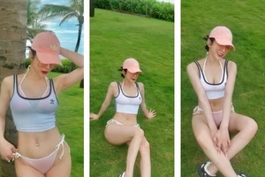 Diệp Lâm Anh khoe đường cong 'bốc lửa' tuổi U40