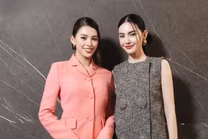 Tiểu Vy phấn khích đọ sắc cùng 'ma nữ đẹp nhất Thái Lan' Mai Davika