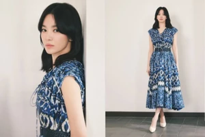 Thời trang tối giản của Song Hye Kyo nhận mưa lời khen
