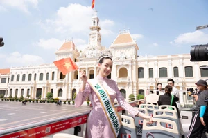 Trang chủ Miss International thông tin chuyến trở về đặc biệt của Thanh Thủy