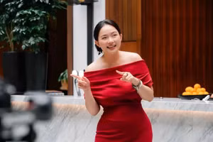 Phan Như Thảo xuất hiện rạng rỡ, tự tin sau khi tăng gần 20kg