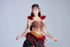 Miss World Vietnam 2025 lần đầu tiên ra mắt phần thi thiết kế trang phục