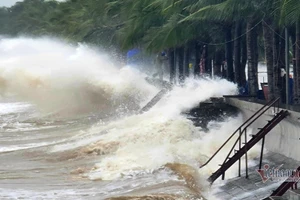 Bão Kalmaegi tiếp tục mạnh lên, di chuyển nhanh vào Biển Đông