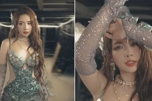 Chi Pu hóa tiên cá đẹp 'siêu thực', như bước ra từ phim điện ảnh giả tưởng